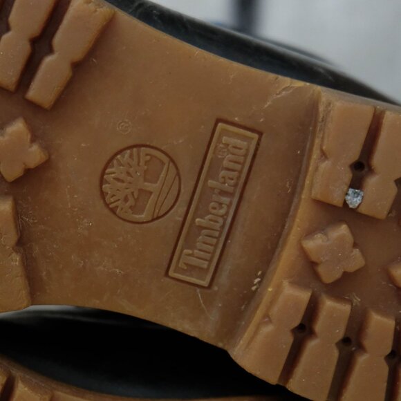 Timberland Boots Mens 8 M Blue Hiking Outdoor Classic Leather Retro - Picture 7 of 10